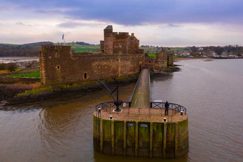 Blackness Castle is a 15th-century fortress, near the village of Blackness, Scotland.