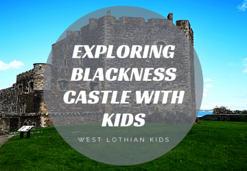 Exploring Blackness Castles near Linlithgow, Scotland With Kids