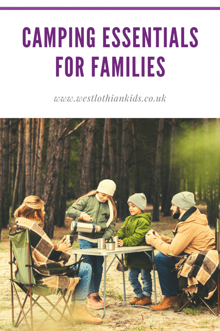 Camping Essentials For Families West Lothian Kids